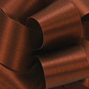 9/16" SATIN,CHOCOLATE