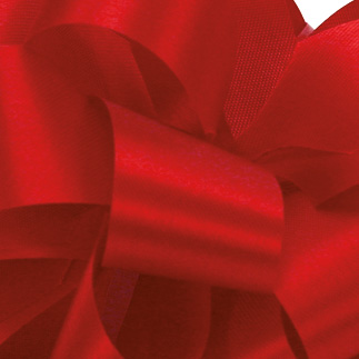 1 3/8" SATIN,RED