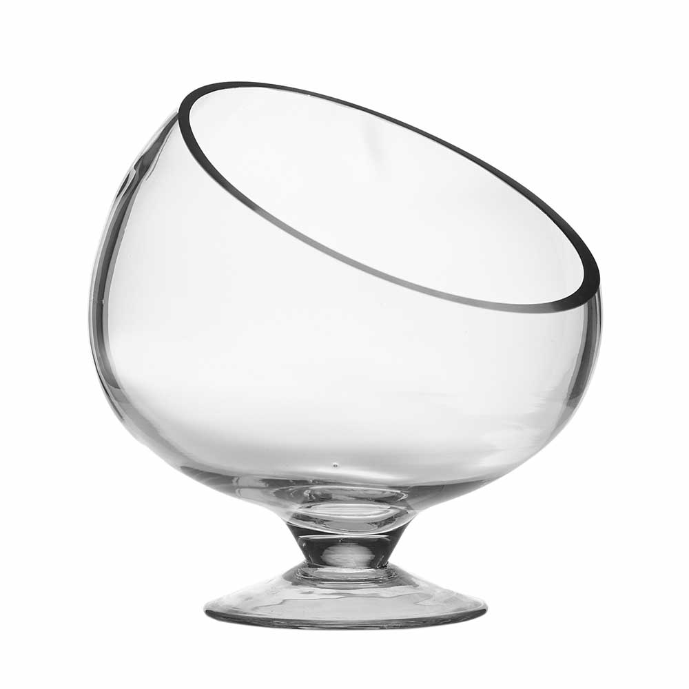 BIAS BOWL 6.5"X7" CLEAR