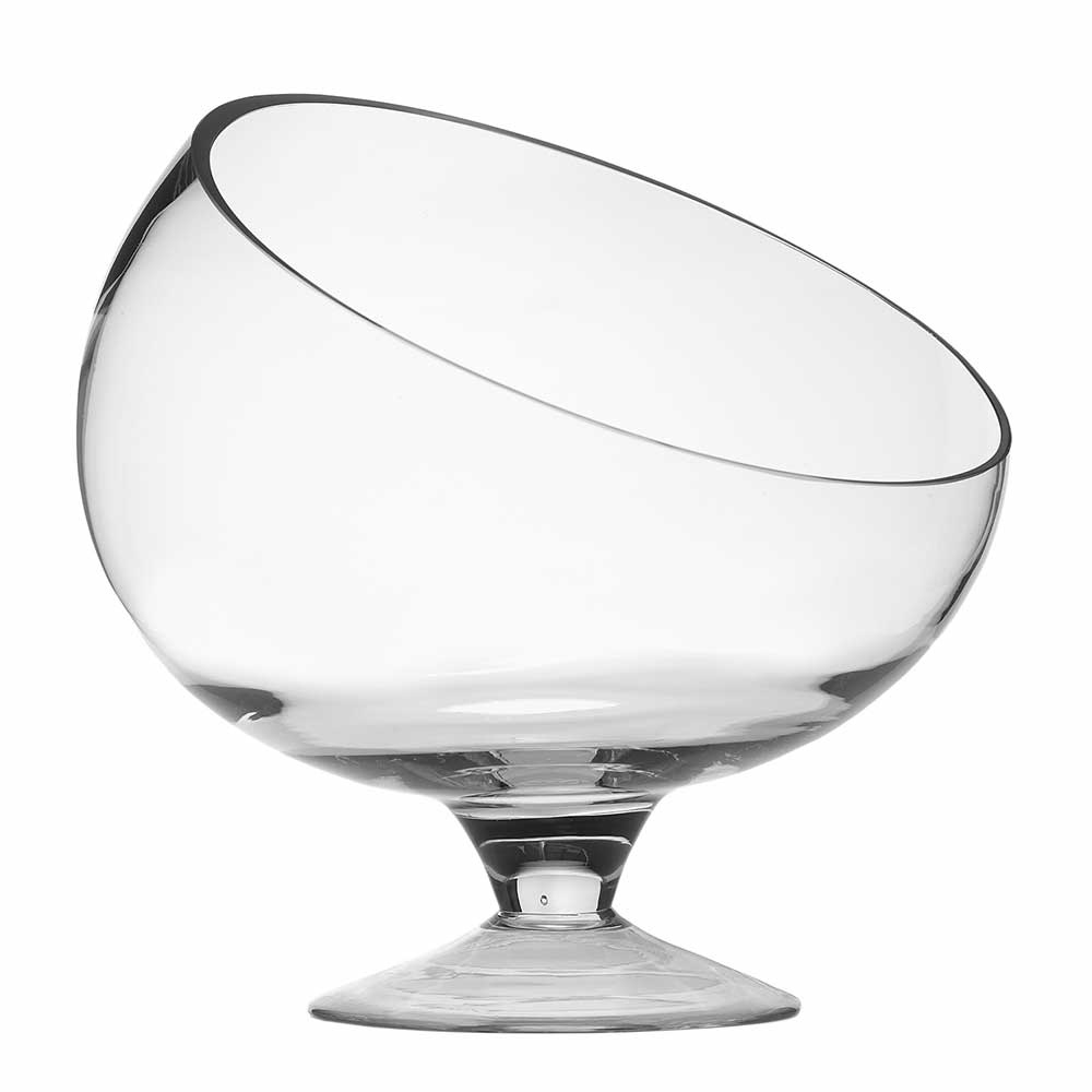 BIAS BOWL 12"X12" CLEAR