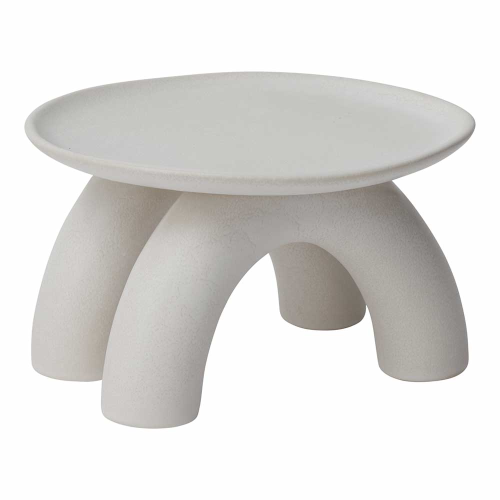 ECHO FOOTED SAUCER 10.25"X 6"