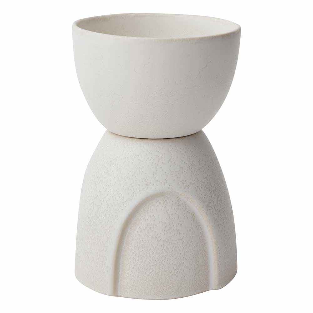 ECHO FOOTED BOWL 6.25"X 9.75"