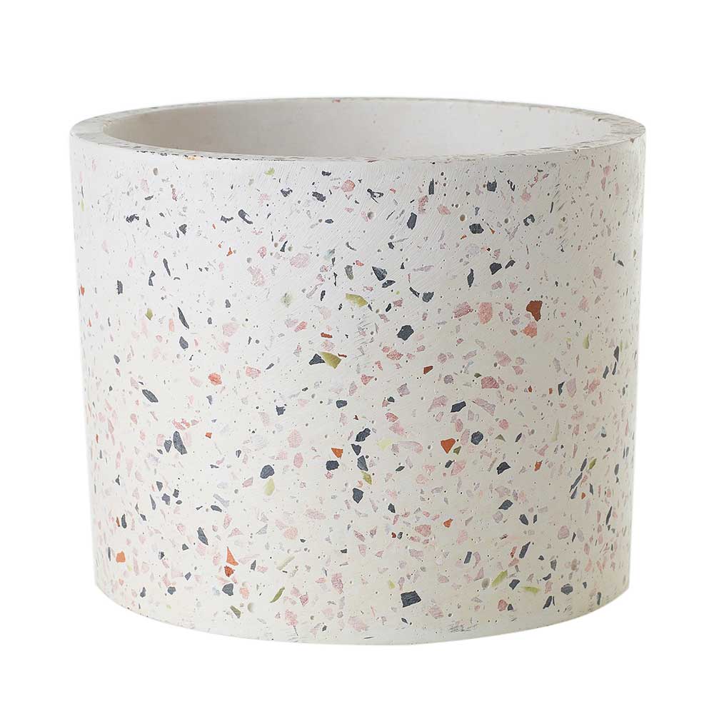 TERRAZZO POT 4.5"X 4.5"
