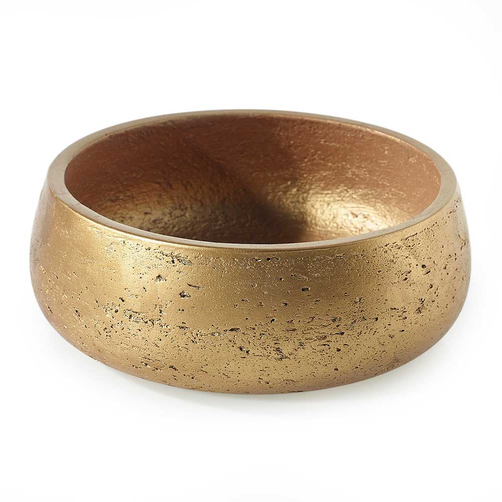 9.5"X 3.5" MECCA BOWL,GLD