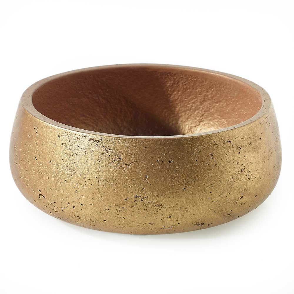 11.5"X 4.5" MECCA BOWL, GOLD
