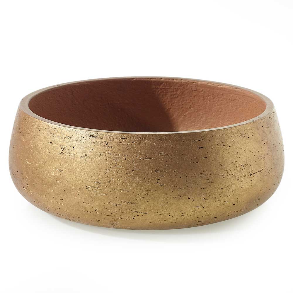 15.25"X 5.75" MECCA BOWL,GOLD