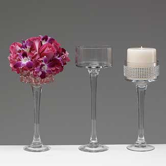 12" X 4.5" CANDLEHOLDER