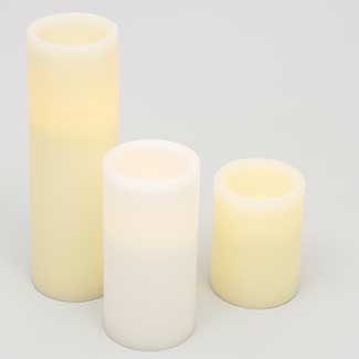 3" X 6" SMOOTH LED CANDLE