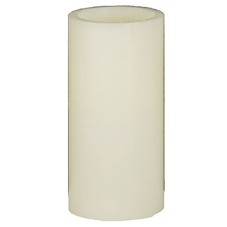 6" SMOOTH LED CANDLE,IVOR