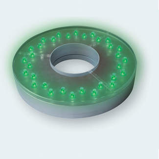 8" LIGHT BASE WITH 32 RGB LED