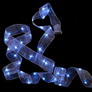 2.5" SILVER SHEER WITH 36 LED