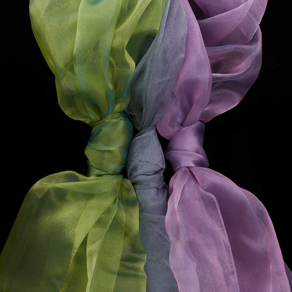 54" X 108" TWO TONE ORGANZA DRAPIN