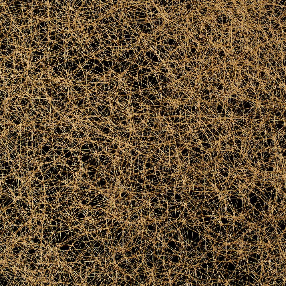 20" SISAL WEB SHEETS,GOLD