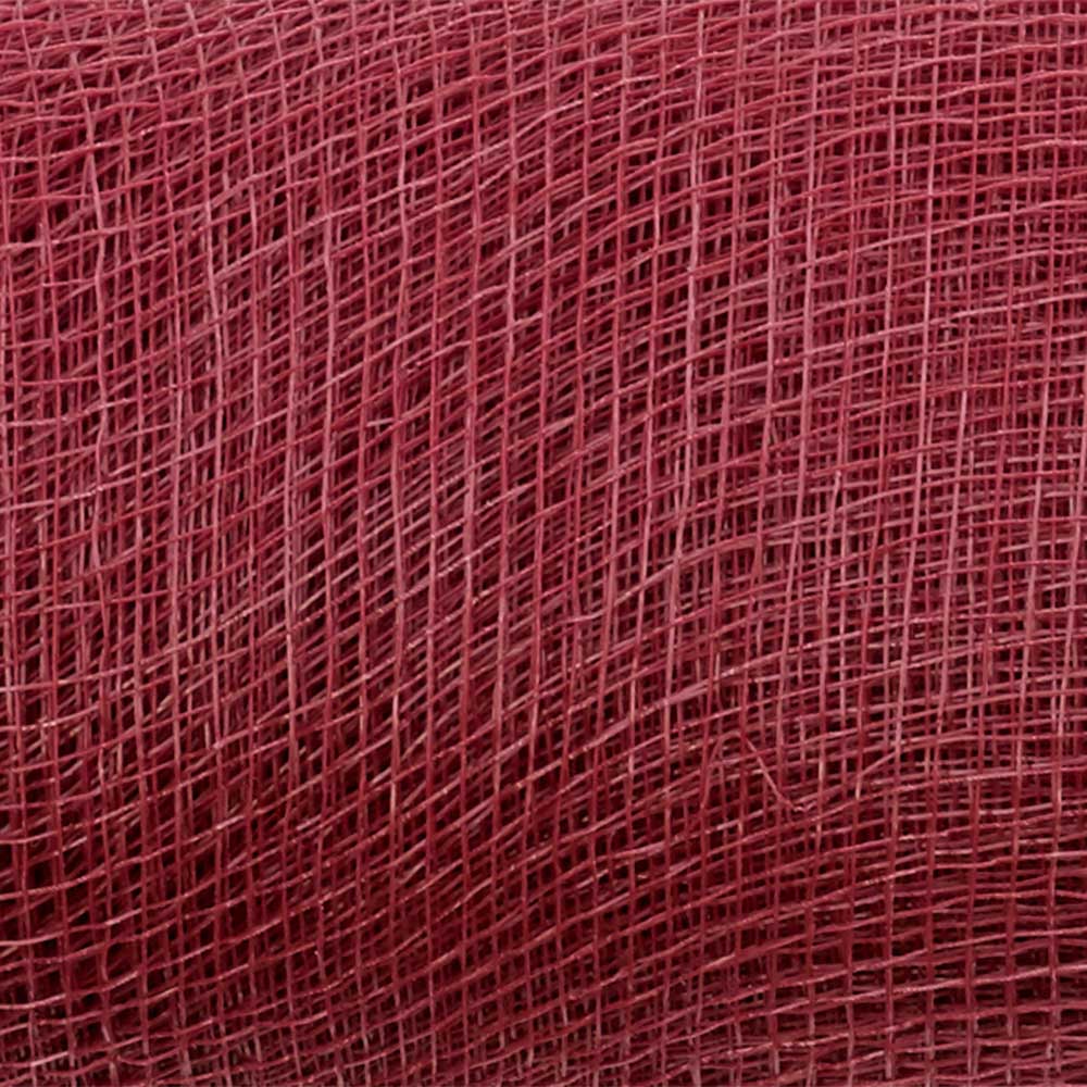 21" FLORAL MESH,BURG Y