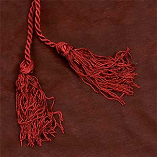 28" ORGANZA WRAP,BURGUNDY