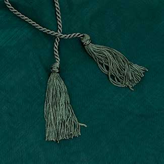 28" ORGANZA WRAP,HUNTER