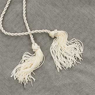 28" ORGANZA WRAP,IVORY