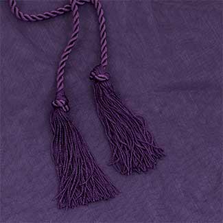 28" ORGANZA WRAP,PURPLE