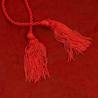 28" ORGANZA WRAP,RED