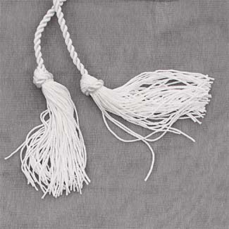 28" ORGANZA WRAP,WHITE