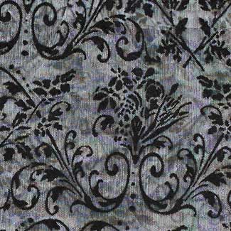 4" PRINTED BAGS,DAMASK