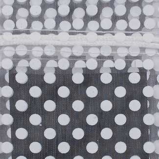 4" PRINTED BAGS,WHITE