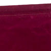 VELVETEEN WINE BAG,BURGUNGY