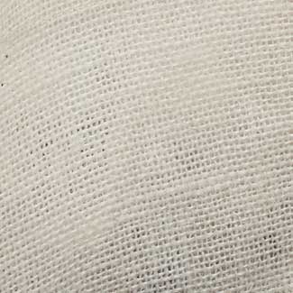 6" SQUARE JUTE VASE COVER,CREAM