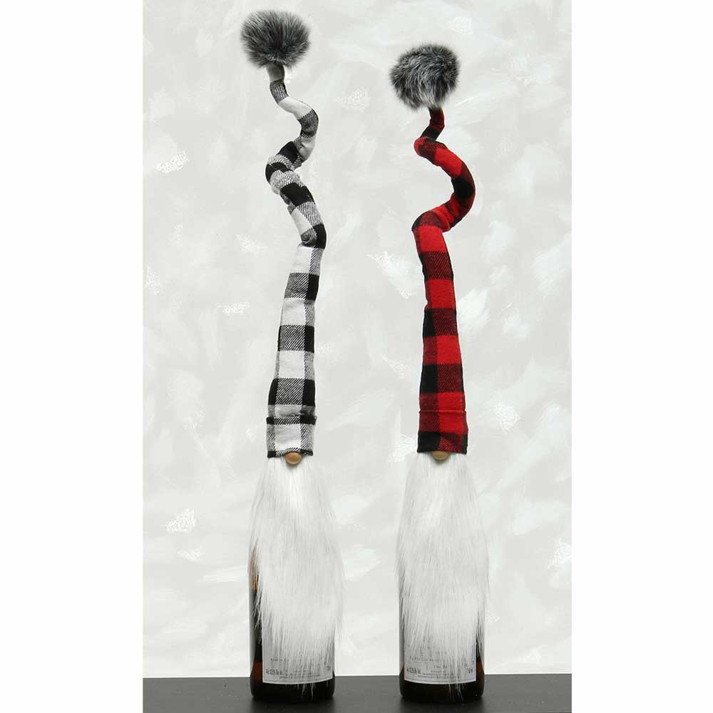BUFFALO PLAID GNOME TOPP
