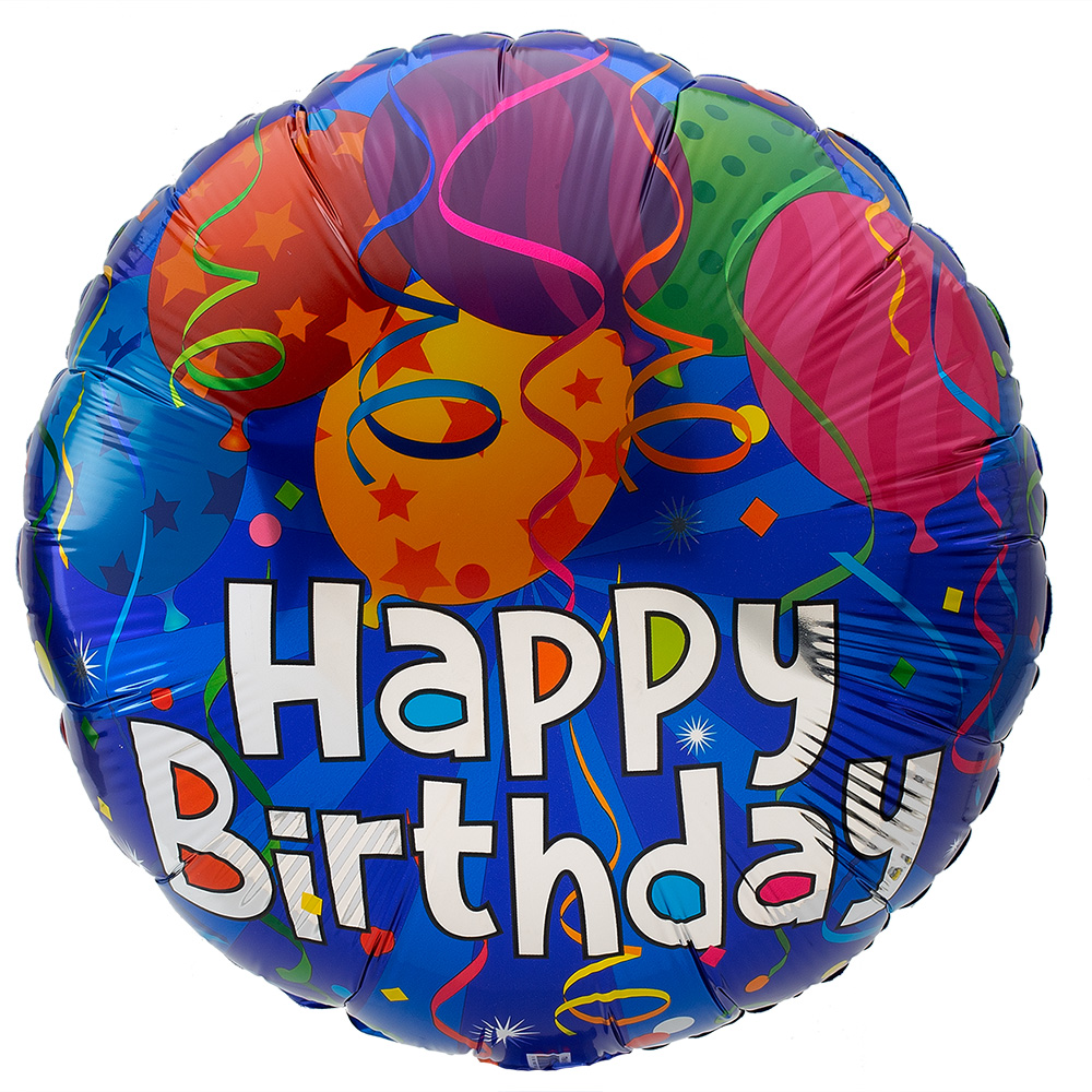 18" BALLOON,BIRTHDAY