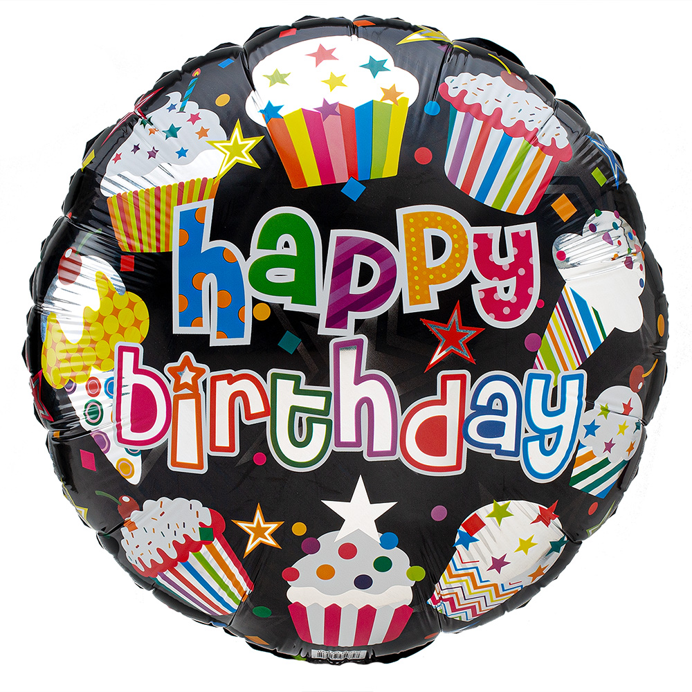 18" BALLOON,BIRTHDAY