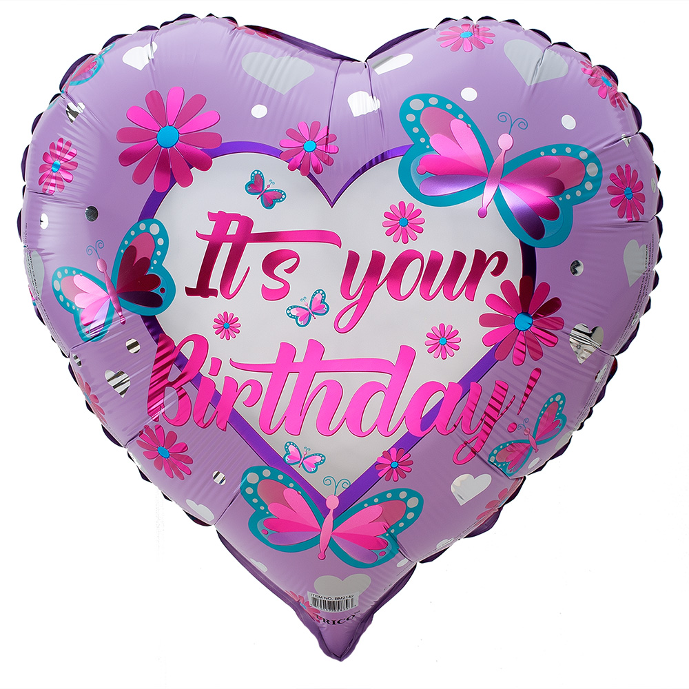 18" BALLOON,BIRTHDAY