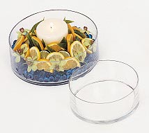 GLASS   3.75" X 11" BOWL