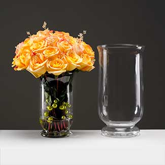 GLASS   9.75" X 6" HURRICANE