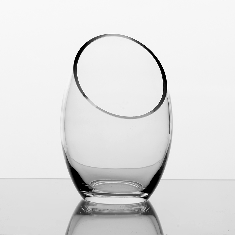 GLASS   8" HALF BOWL