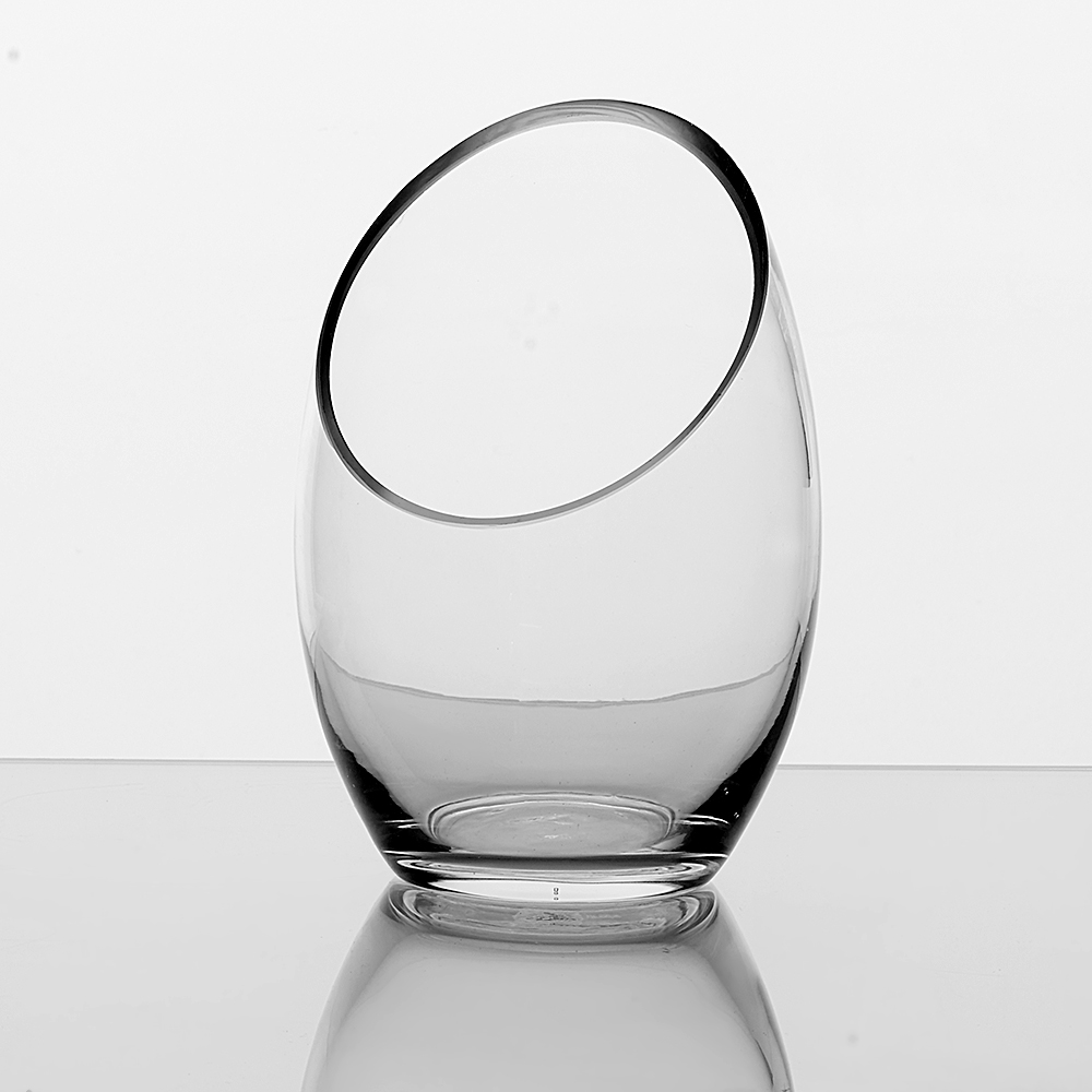 GLASS   9.75" HALF BOWL