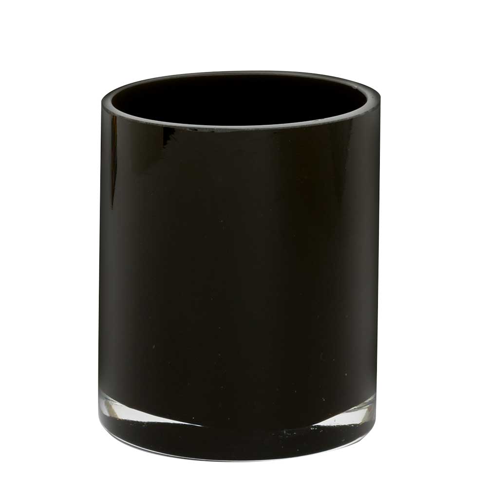 GLASS   4.75" X 3.75" BOWL,BLACK