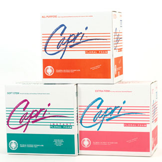 CAPRI BRAND FLORAL FOAM, INSTANT