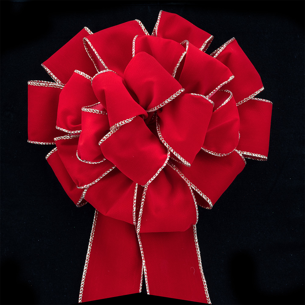 2 1/2" WIRED REGAL VELVET RIBBON