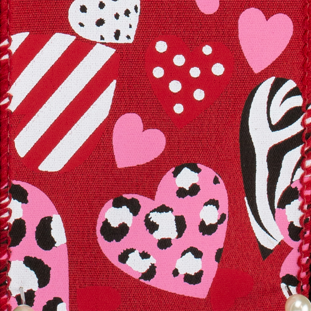 2 1/2" WILD AT HEART,RED