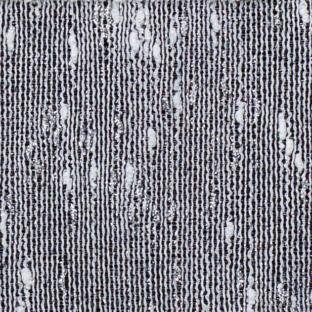 2 1/2" WIRED SHIMMER,WHITE GAUZY