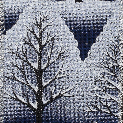 2 1/2" WIRED FROSTY FOREST,NAVY
