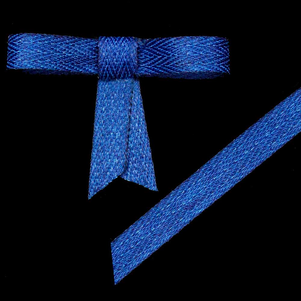 #1 WOVEN CORSAGE,NAVY