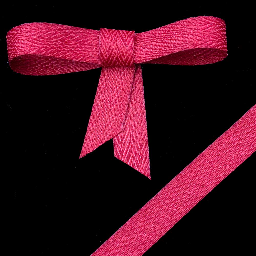 #1 WOVEN CORSAGE,RED