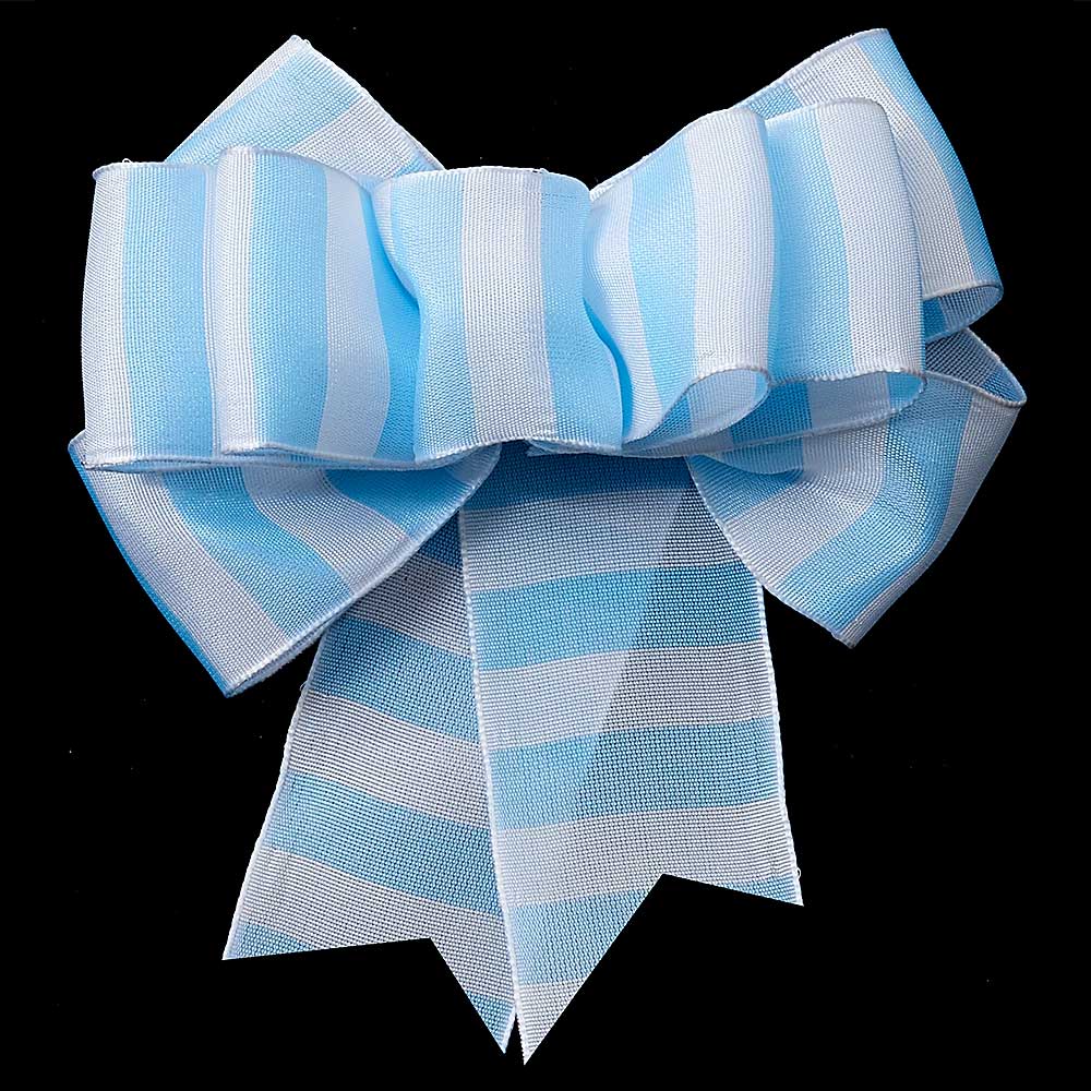 1 3/8" WIRED SHADOW STRIPE RIBBON