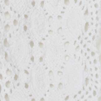 3/8" COTTON CROCHET LACE,WHITE
