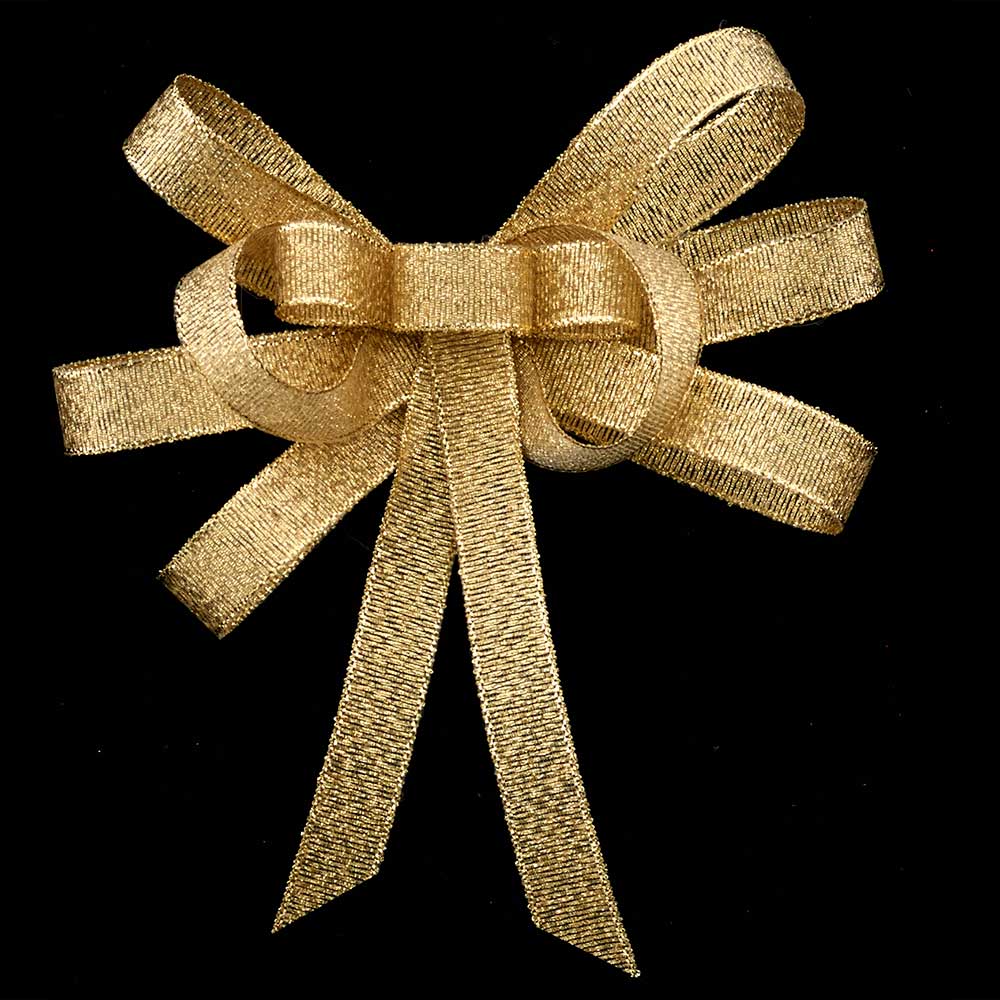 1/4" METALLIC CASINO RIBBON