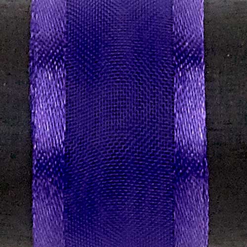 9/16" SATIN     CHIFFON, PURPLE