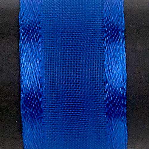 9/16" SATIN CHIFFON,ROYAL