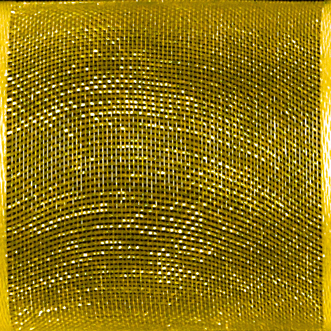 1 3/8"  WIRED CLEOPATRA,YELLOW
